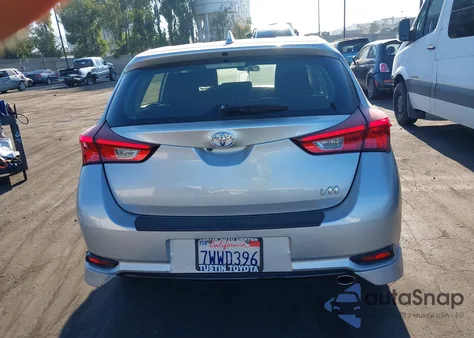 2017 Toyota Corolla Im from USA, damaged, VIN JTNKARJE0HJ537828